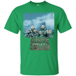 Suicide Squad Game Of Thrones Version T-shirt Irish Green S 