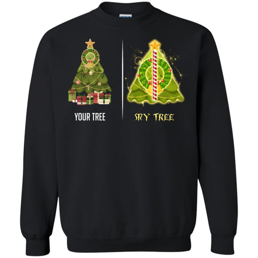 Harry Potter Christmas Tree Shirt Black S 