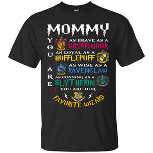 Mommy Our  Favorite Wizard Harry Potter Fan T-shirt Black S 