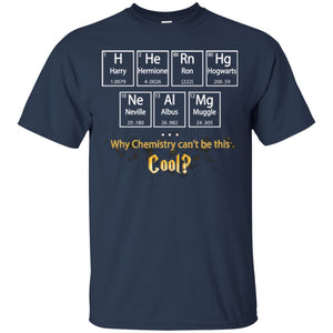 Why Chemistry Can_t Be This Cool Harry Potter Element Movie T-shirt Navy S 