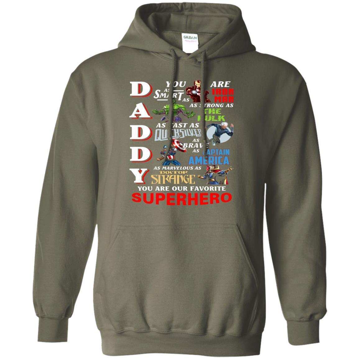 Daddy You Are Our Favorite Superhero Movie Fan T-shirt