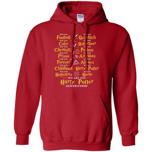 We Are The Harry Potter Generation Movie Fan T-shirt Red S 
