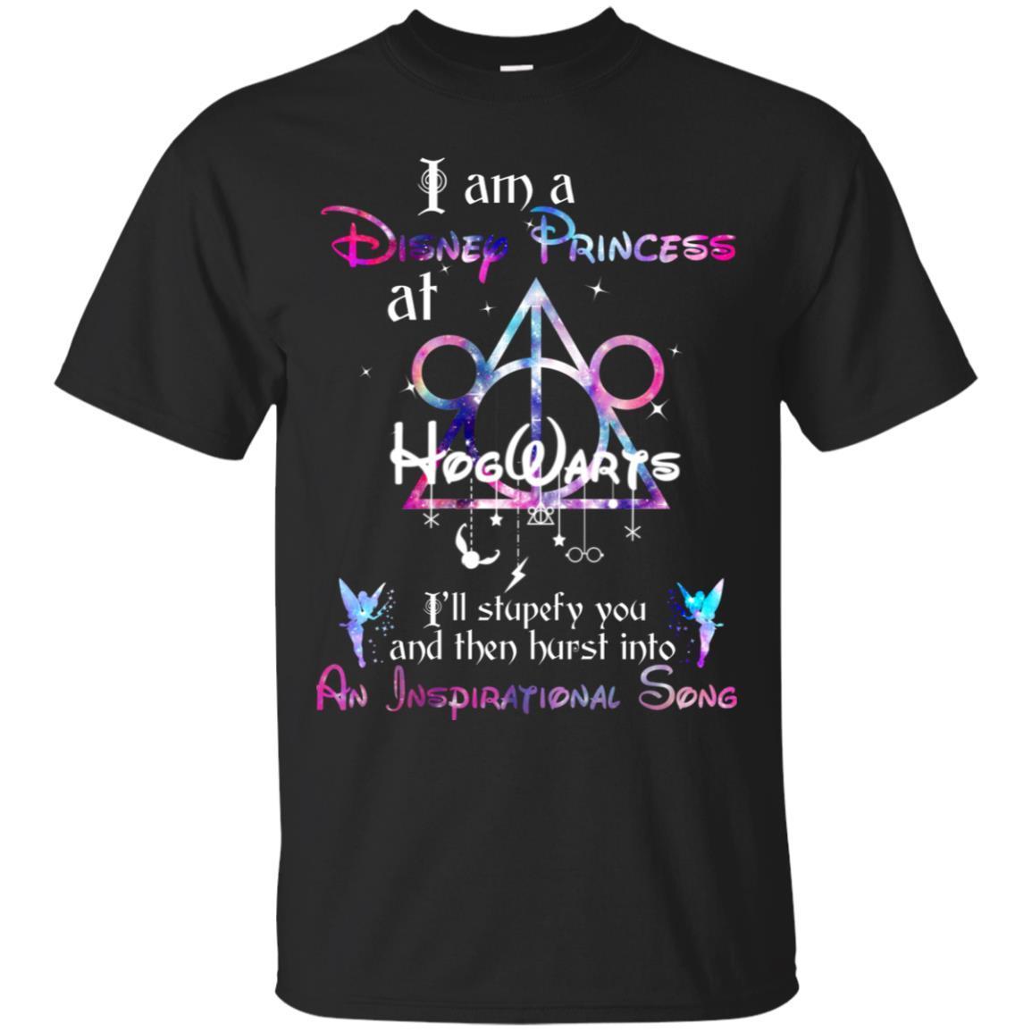 I Am A Disney Pricess At Hogwarts Harry Potter Shirt G200 Gildan Ultra Cotton T-Shirt Black S