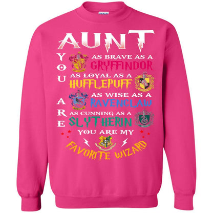 Aunt My Favorite Wizard Harry Potter Fan T-shirt Heliconia S 