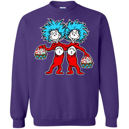 Dr. Seuss Thing 1 Thing 2 Easter Egg T-shirt