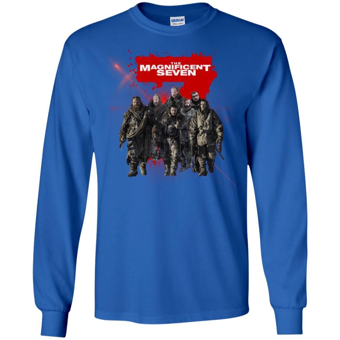 The Magnificent Seven Game Of Thrones Version T-shirt Royal S 