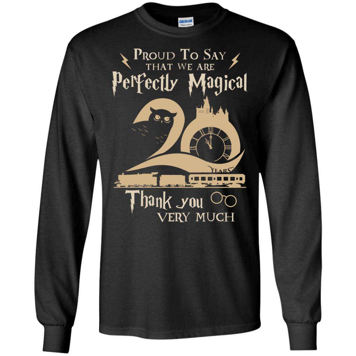 Proud To Say That We Are Perfectly Magical  Thank You Very Much Harry Potter Fan T-shirt Black S 