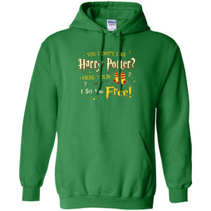 You Don_t Like Harry Potter Here Your I Set You Free Movie T-shirt Irish Green S 