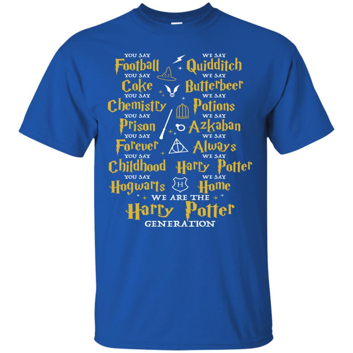 We Are The Harry Potter Generation Movie Fan T-shirt