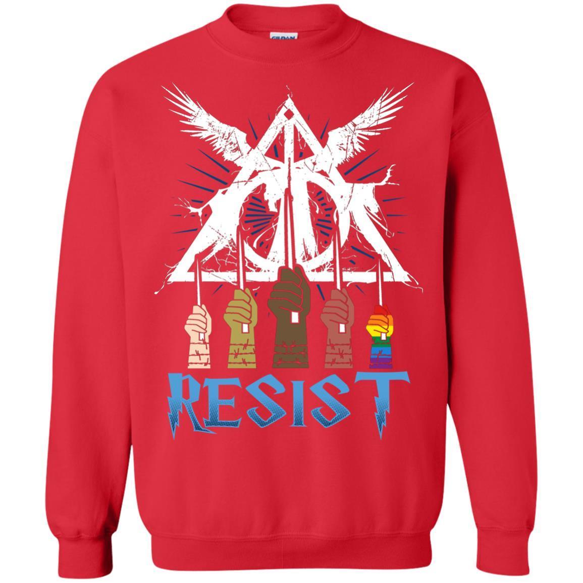 Resist Harry Potter Fan T-shirt Red S 