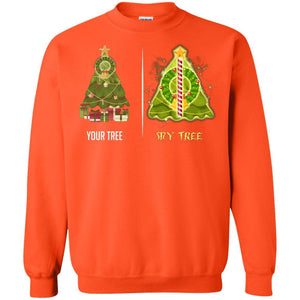 Harry Potter Christmas Tree Shirt Orange S 