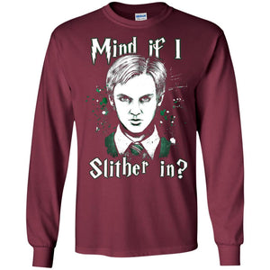 Mind If I Slither In Slytherin House Harry Potter Shirt Maroon S 