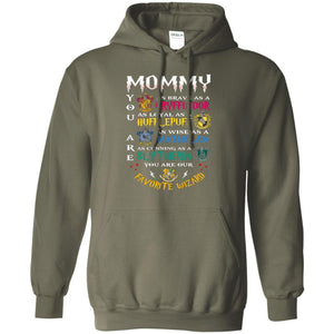 Mommy Our  Favorite Wizard Harry Potter Fan T-shirt Military Green S 