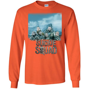 Suicide Squad Game Of Thrones Version T-shirt Orange S 