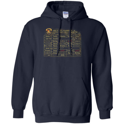 Harry's Schedule Harry Potter Shirt Navy S 