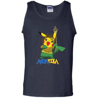 Aquapika Aquaman Piakachu Fan Shirt Navy S 