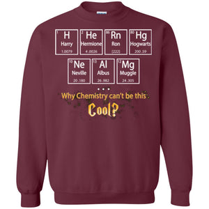 Why Chemistry Can_t Be This Cool Harry Potter Element Movie T-shirt Maroon S 