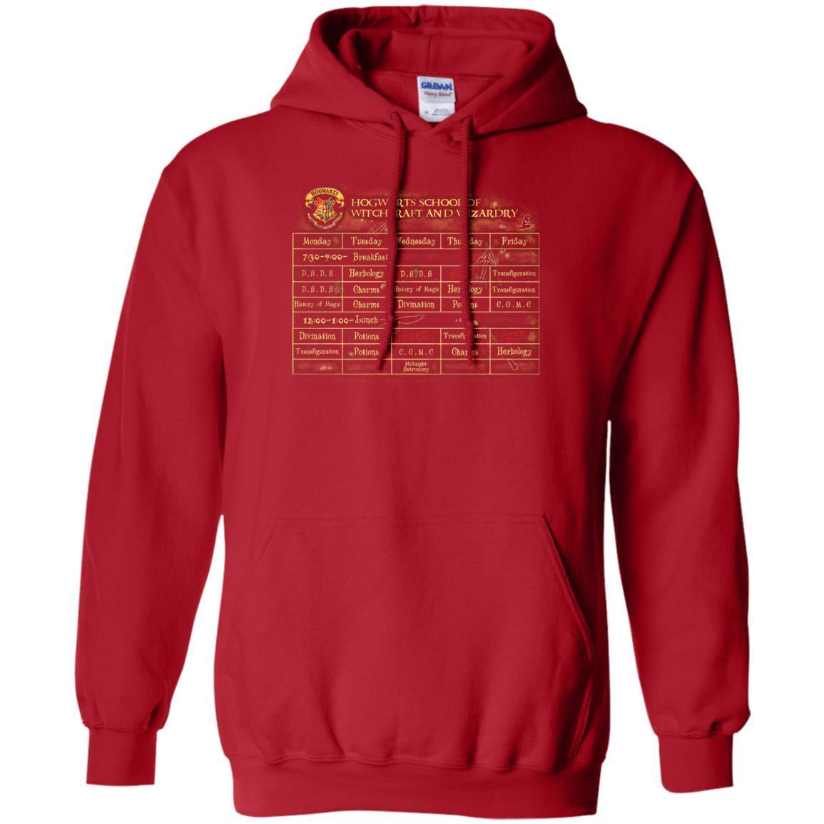 Harry's Schedule Harry Potter Shirt