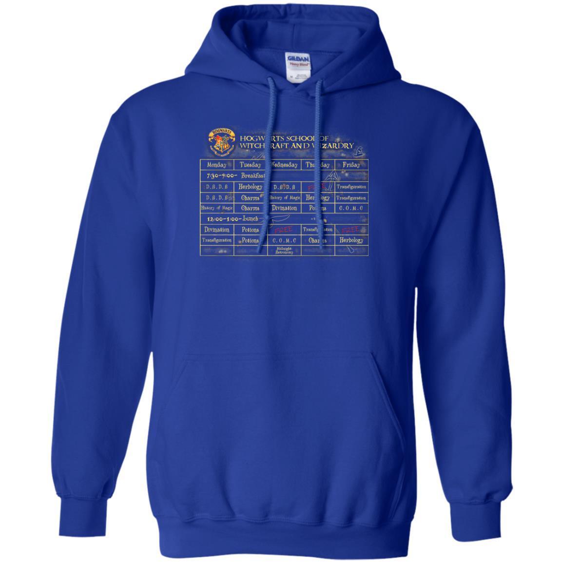 Harry's Schedule Harry Potter Shirt