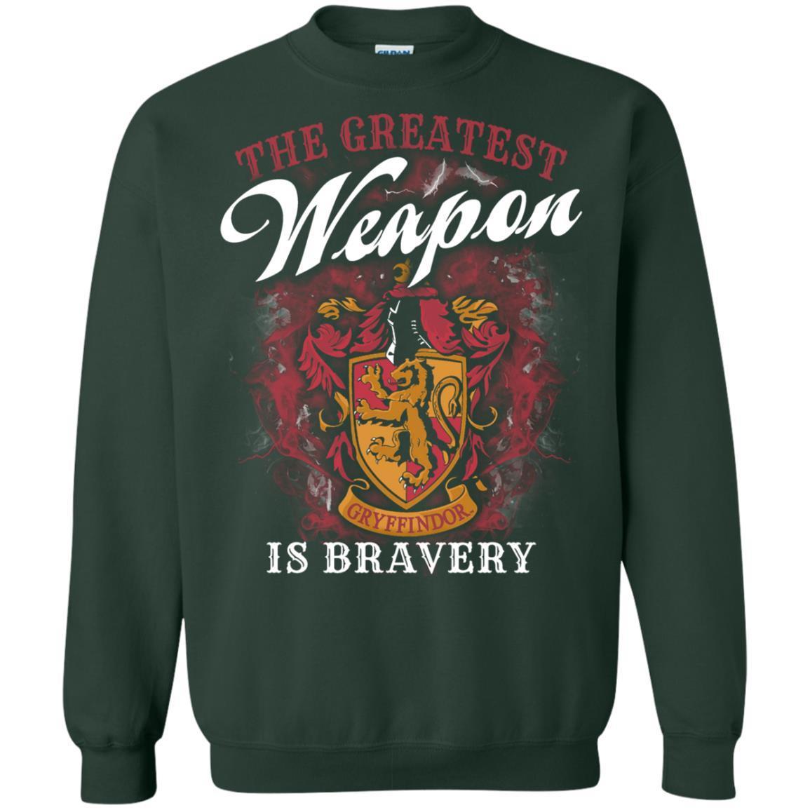 The Greatest Weapon Is Bravery Harry Potter Fan T-shirt
