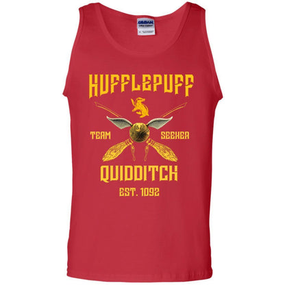 Hufflepuff Quidditch Team Seeker Est 1092 Harry Potter Shirt Red S 