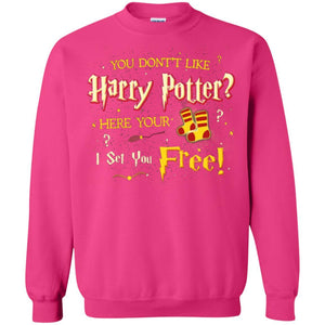 You Don_t Like Harry Potter Here Your I Set You Free Movie T-shirt Heliconia S 