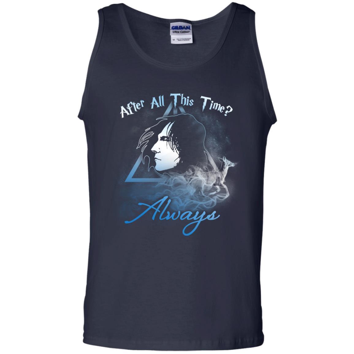After All This Time Always Harry Potter Fan T-shirt Navy S 