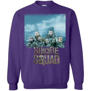 Suicide Squad Game Of Thrones Version T-shirt Purple S 