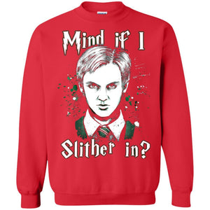 Mind If I Slither In Slytherin House Harry Potter Shirt Red S 
