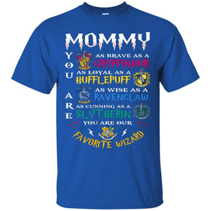 Mommy Our  Favorite Wizard Harry Potter Fan T-shirt Royal S 