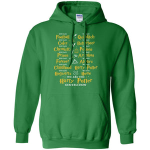 We Are The Harry Potter Generation Movie Fan T-shirt Irish Green S 