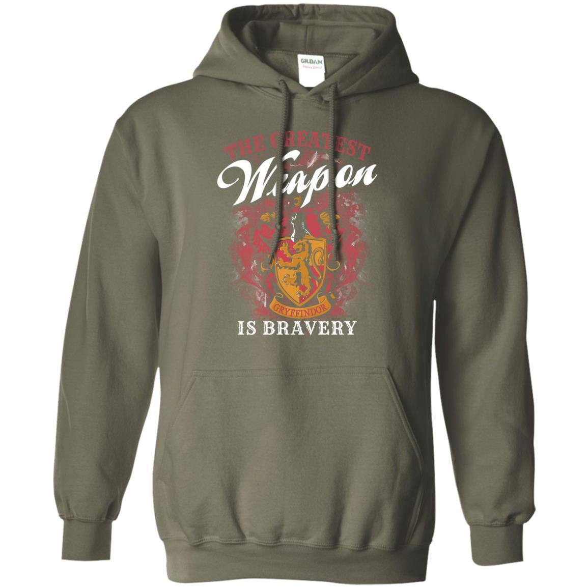 The Greatest Weapon Is Bravery Harry Potter Fan T-shirt