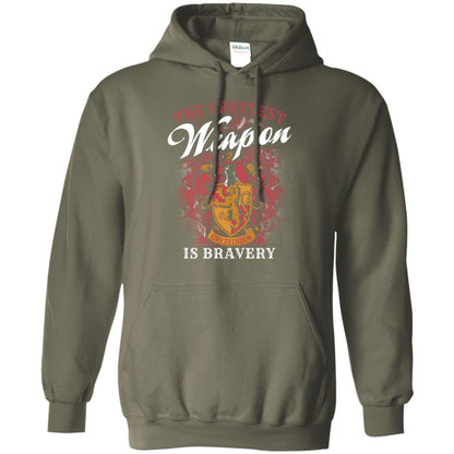 The Greatest Weapon Is Bravery Harry Potter Fan T-shirt