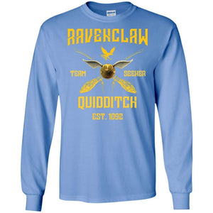 Ravenclaw Quiddith Team Seeker Est 1092 Harry Potter Shirt Carolina Blue S 