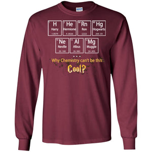 Why Chemistry Can_t Be This Cool Harry Potter Element Movie T-shirt Maroon S 