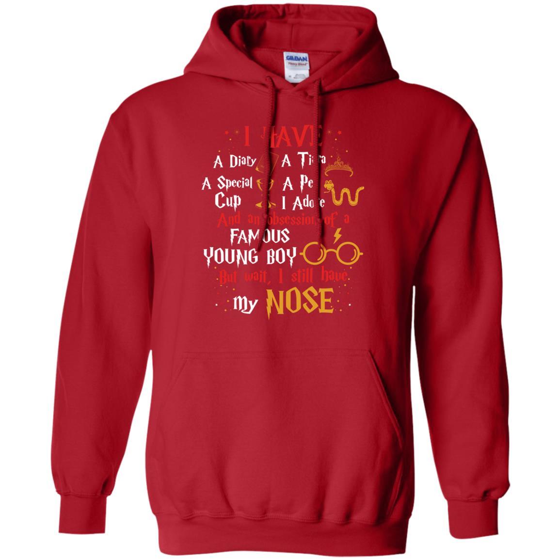 I Have A Diary, A Tiara, A Special Cup, A Pet I Adore And An Obsession Of A Famous Young Boy Harry Potter Fan T-shirt