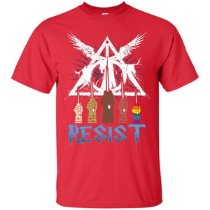 Resist Harry Potter Fan T-shirt Red S 