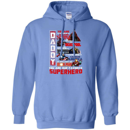 Daddy You Are As Powerful As Doctor Strange You Are Our Favorite Superhero Shirt Carolina Blue S 