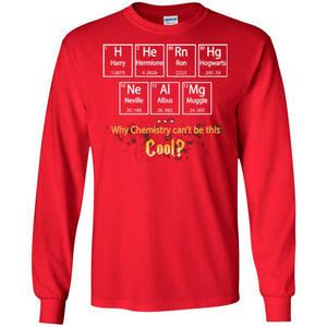 Why Chemistry Can_t Be This Cool Harry Potter Element Movie T-shirt Red S 