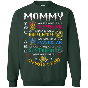 Mommy Our  Favorite Wizard Harry Potter Fan T-shirt Forest Green S 