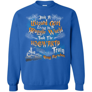 Just A Wizard Girl Living In A Muggle World Took The Hogwarts Train Going Anywhere Royal S 