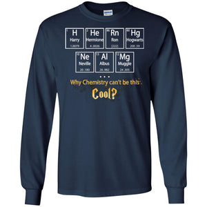 Why Chemistry Can_t Be This Cool Harry Potter Element Movie T-shirt Navy S 