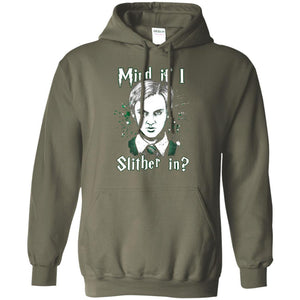 Mind If I Slither In Slytherin House Harry Potter Shirt Military Green S 
