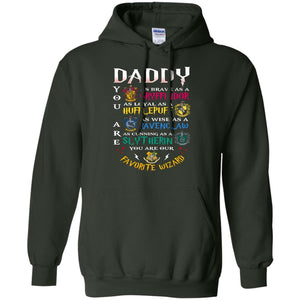 Daddy Our  Favorite Wizard Harry Potter Fan T-shirt Forest Green S 