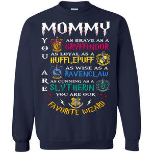 Mommy Our  Favorite Wizard Harry Potter Fan T-shirt Navy S 