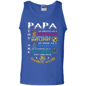 Papa Our  Favorite Wizard Harry Potter Fan T-shirt Royal S 