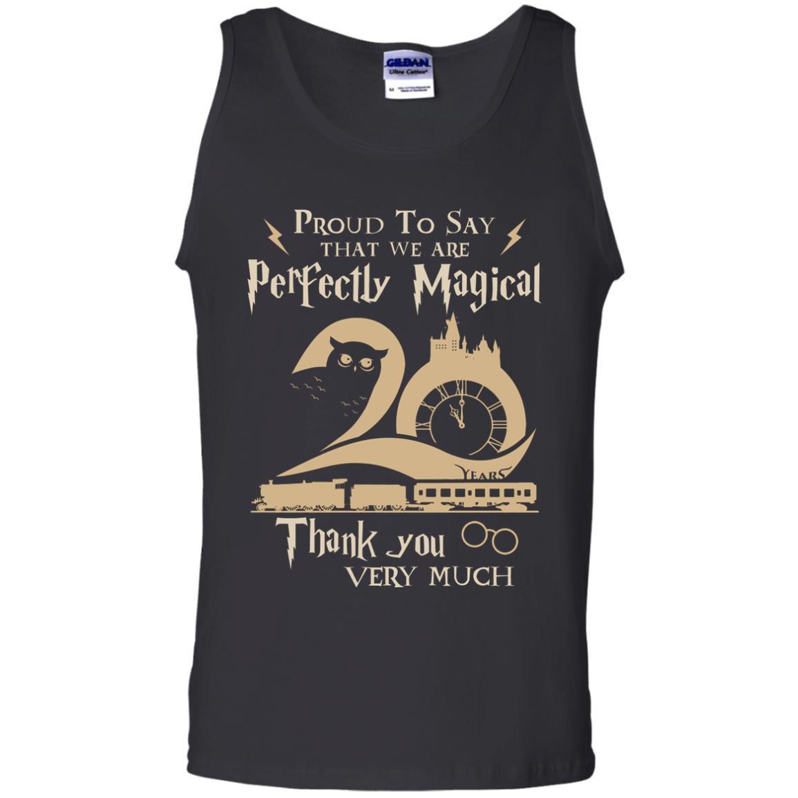 Proud To Say That We Are Perfectly Magical  Thank You Very Much Harry Potter Fan T-shirt Black S 