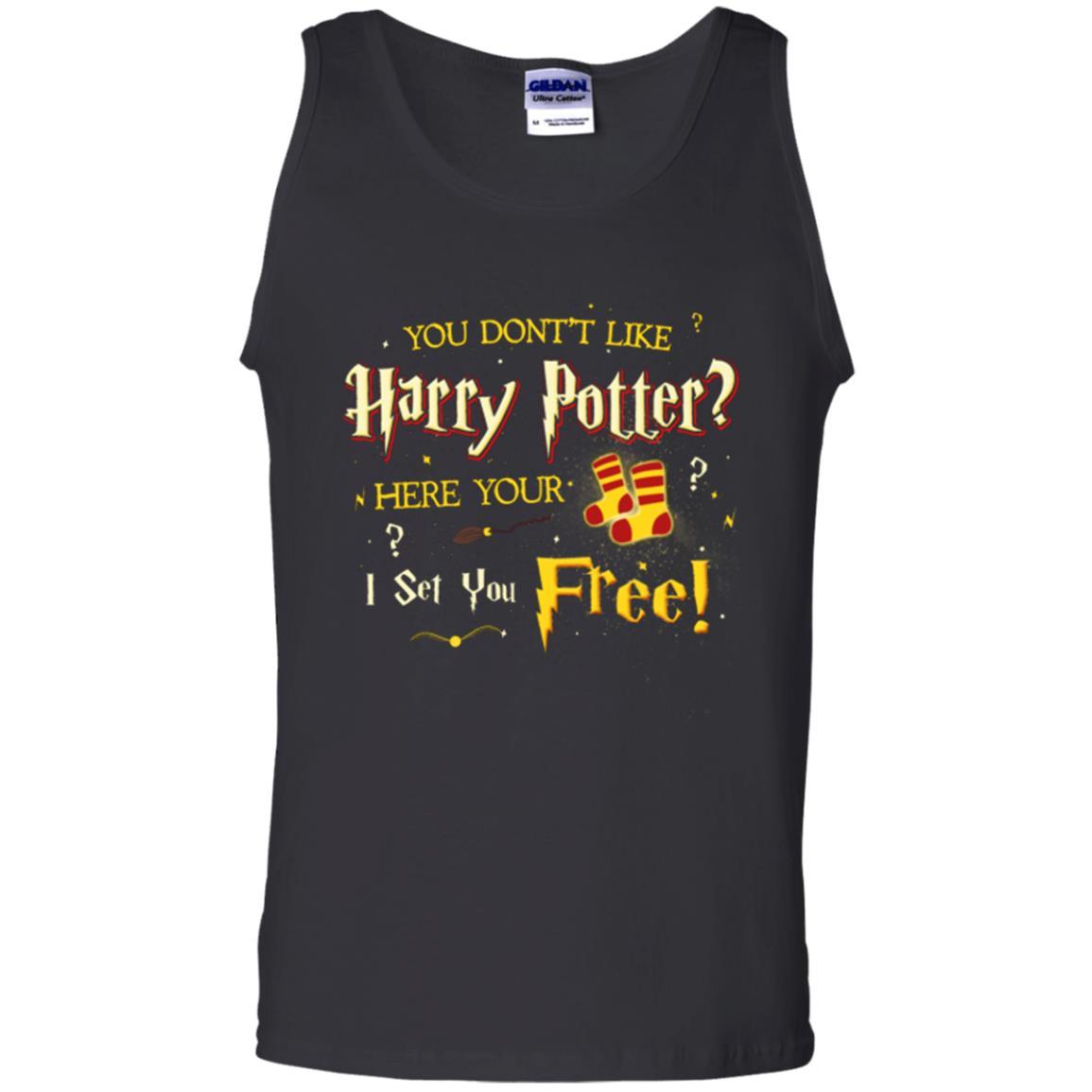 You Don_t Like Harry Potter Here Your I Set You Free Movie T-shirt Black S 