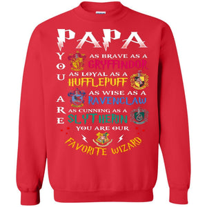 Papa Our  Favorite Wizard Harry Potter Fan T-shirt Red S 