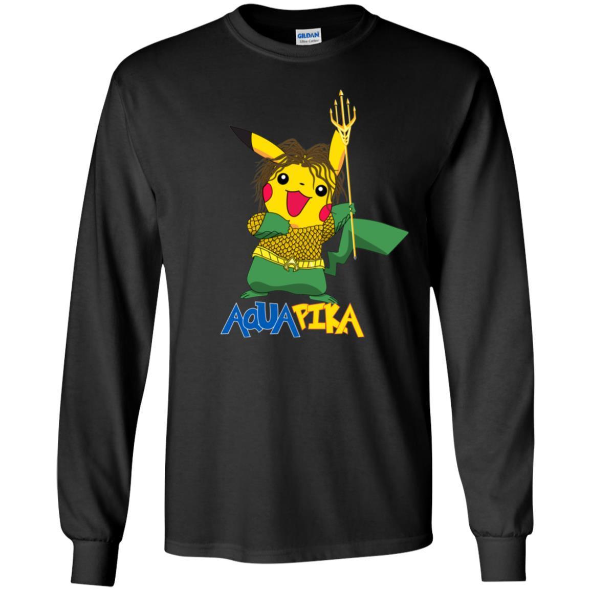 Aquapika Aquaman Piakachu Fan Shirt Black S 